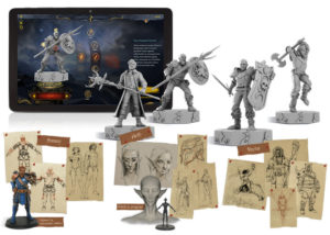 Custom designed gaming miniatures