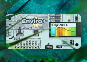 Enviro+ Raspberry Pi air quality monitor