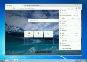 Microsoft Edge browser