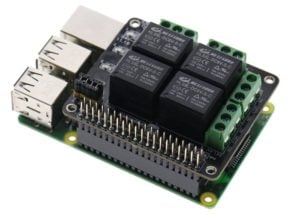 PiRelay Raspberry Pi relay shield