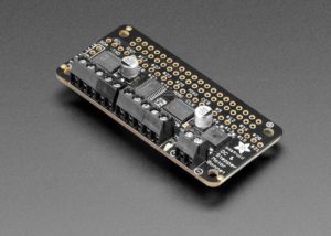Raspberry Pi stepper motor and DC bonnet
