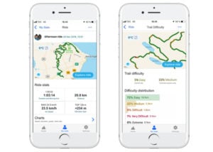TrailSense mountain biking trail tracker