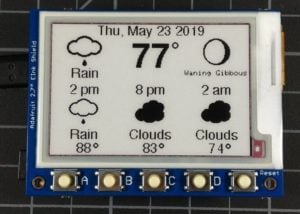 eInk DIY weather station