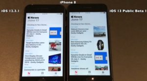iOS 13 Public Beta 1 vs iOS 12.3.1