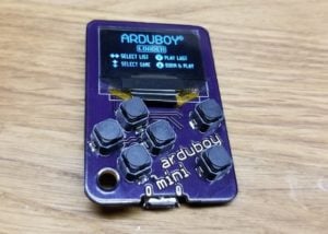 Arduboy Mini pocket games console