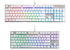 Cooler Master White SK Series keyboards