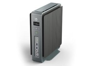 MintBox 3 fanless mini PC running Linux Mint