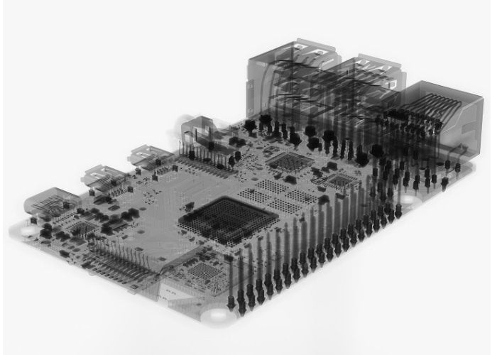 Raspberry Pi 4 X-ray radiographs