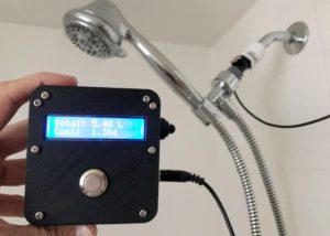 Arduino shower monitor