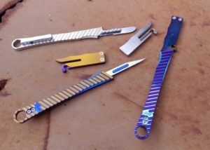 Titanium scalpel