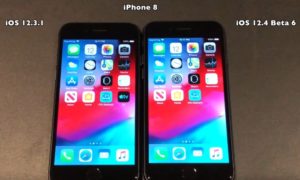 iOS 12.4 beta 6 vs iOS 12.3.1