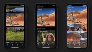 iOS 13 photos app