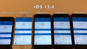 iOS 12.4 battery life test