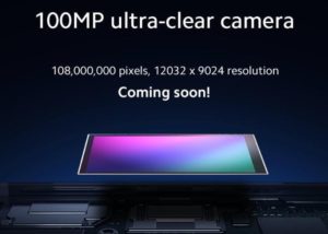 100 megapixel smartphone camera