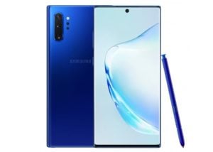 Blue Samsung Galaxy Note10+