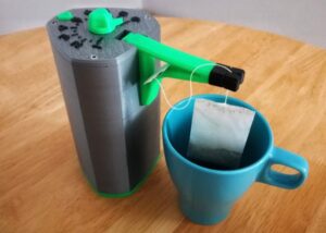 Dipper tea bag dunker
