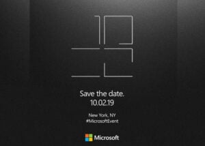 Microsoft surface event 2019
