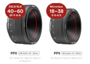 Pinhole Pro X 18-36mm camera lens