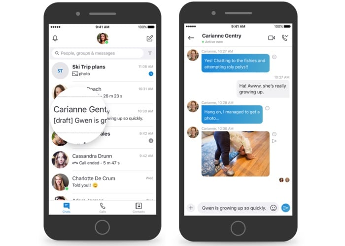Skype Messaging 