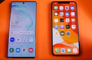 Samsung Galaxy Note10+ vs iPhone XS Max