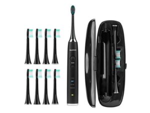 AquaSonic Black Series Toothbrush and Travel Case