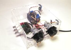 HydroBot automated hydroponic system