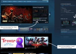Steam recommendations