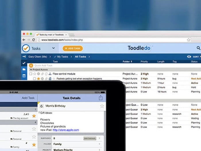 Toodledo Plus