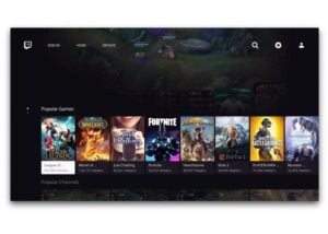 Twitch Apple TV app