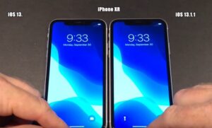iOS 13.1.1 vs iOS 13.1