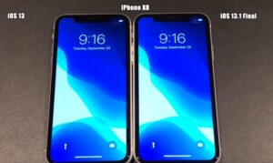 iOS 13.1 vs iOS 13
