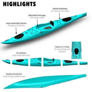 Collapsible kayak