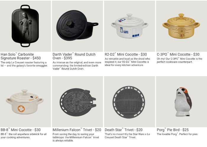 Le Creuset Star Wars