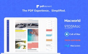 Best Free PDF Editor for macOS 10.15 - PDFelement