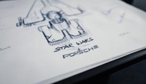 Porsche Star Wars spaceship