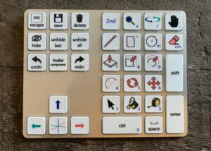 SketchUp SketchPad physical shortcut keypad