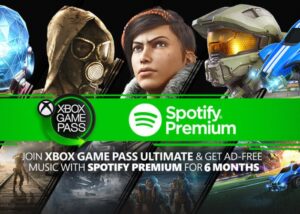Xbox Game Pass and Spotify