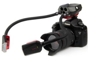 camera flash arms