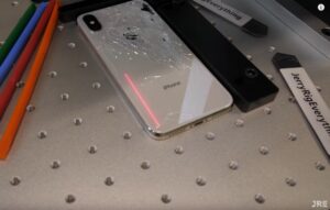 Phone broken back glass