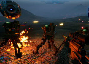 Artificial Extinction battlefield of the future