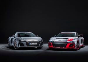 Audi R8 V10 RWD and Audi R8 LMS GT4