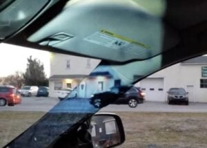 Car blind spot problem