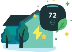 Ecobee eco+ smart thermostat