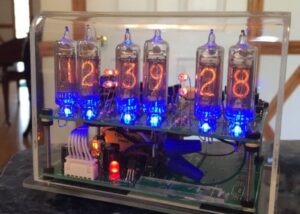 Nixie Clock X miniature nixie clock
