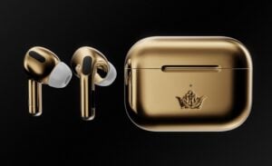 gold Apple AirPods Pro
