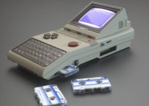 Commodore HX-64 retro handheld concept