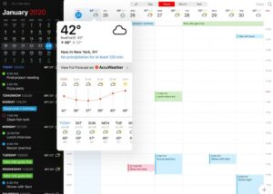 Fantastical 3 calendar