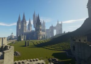 Harry Potter world recreated in Minecraft