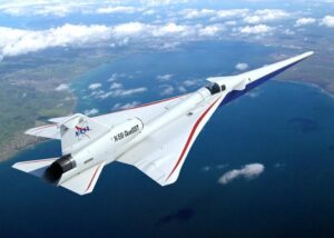 NASA X-59 supersonic jet