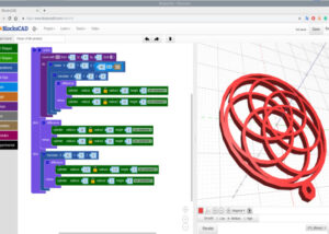 Raspberry Pi using BlocksCAD